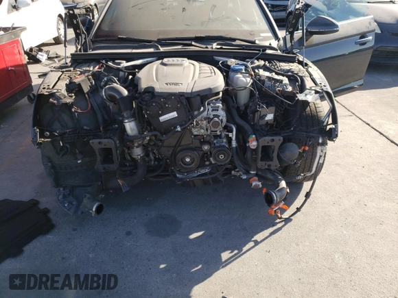 2019 Audi A5 Sportback Prestige with VIN WAUCNCF57KA016659, listed as a Copart auction lot 74605354 with 59,165 mi miles and Salvage Title. Bid and sale history available at carsss.com. Image 11.