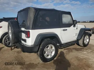 2017 Jeep Wrangler Sport with VIN 1C4AJWAG5HL502352, listed as a Copart auction lot 74010244 with 76,086 mi miles and Non Repairable. Bid and sale history available at DreamBid. Image 3.