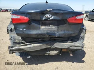 2016 Kia Forte LX with VIN KNAFX4A66G5508452, listed as a Copart auction lot 53158305 with 203,882 mi miles and Salvage Title. Bid and sale history available at carsss.com. Image 6.