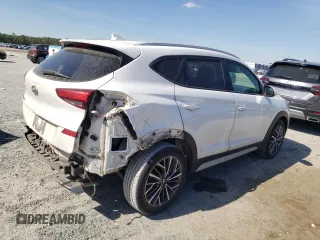 2019 Hyundai Tucson Sport with VIN KM8J33AL5KU937651, listed as a Copart auction lot 45104845 with 68,903 mi miles and Salvage Title. Bid and sale history available at carsss.com. Image 3.