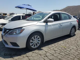 2019 Nissan Sentra SV with VIN 3N1AB7APXKY272604, listed as a Copart auction lot 63266615 with 208,885 mi miles and Salvage title. Bid and sale history available at DreamBid. Image 1.