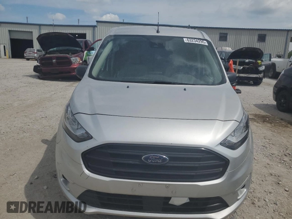 2022 Ford Transit Connect XLT with VIN NM0LS7T27N1541283, listed as a Copart auction lot 63234295 with 19,897 mi miles and Salvage title. Bid and sale history available at DreamBid. Image 5.