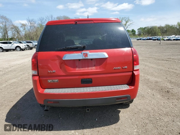 2006 Saturn VUE z VIN 5GZCZ63446S813731, wystawiony jako Copart lot #55144535 z przebiegiem 225 649 mil mil oraz Szkoda całkowita • Salvage title. Historia ofert i sprzedaży dostępna na DreamBid. Obrazek 6.