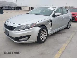 2013 Kia Optima LX with VIN KNAGM4A79D5377485, listed as a IAAI auction lot 41290306 with 172,253 mi miles. Bid and sale history available at carsss.com. Image 21.