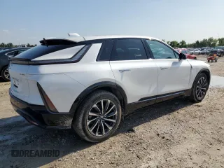 2025 Cadillac LYRIQ z VIN 1GYKPURL7SZ303441, wystawiony jako Copart lot #55331135 z przebiegiem 1078 mil mil oraz Szkody całkowita. Historia ofert i sprzedaży dostępna na DreamBid. Obrazek 3.