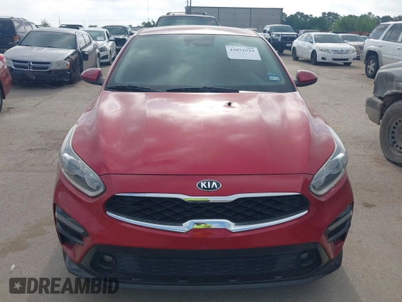 2019 Kia Forte S with VIN 3KPF34AD8KE042257, listed as a IAAI auction lot 42071529 with 81,612 mi miles. Bid and sale history available at carsss.com. Image 12.