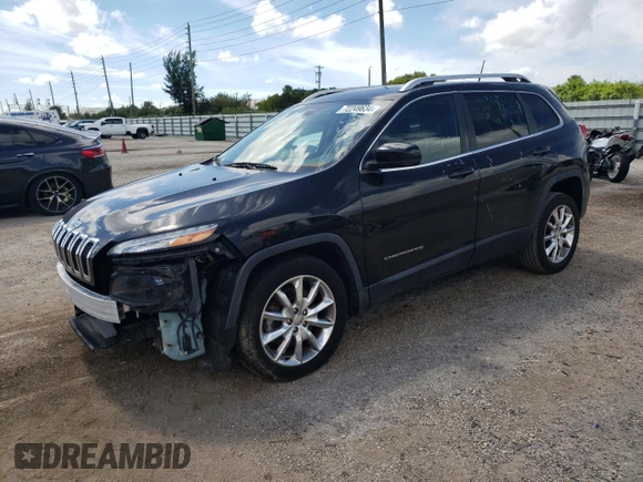 2014 Jeep Cherokee Limited with VIN 1C4PJLDB8EW113191, listed as a Copart auction lot 72249634 with 85,739 mi miles and Salvage Title. Bid and sale history available at carsss.com. Image 1.