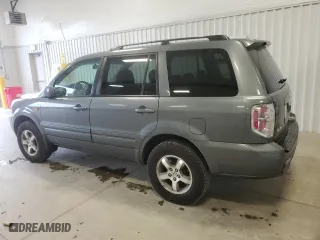 2008 Honda Pilot EX with VIN 5FNYF18468B031281, listed as a Copart auction lot 48573785 with 220,057 mi miles and Clean Title. Bid and sale history available at carsss.com. Image 2.