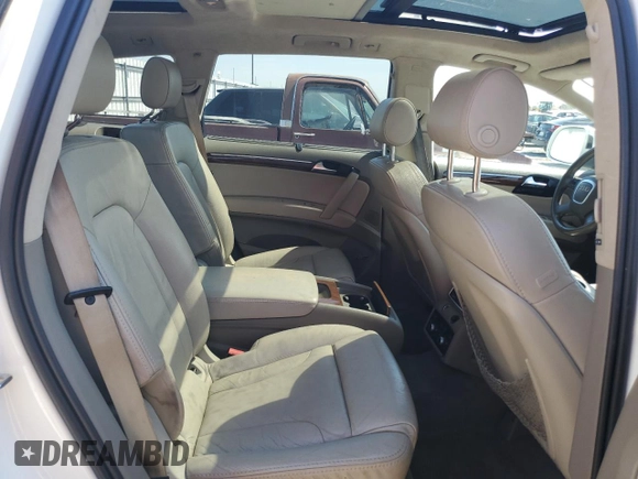 2008 Audi Q7 4.2L Premium with VIN WA1BV74L18D016780, listed as a Copart auction lot 70465544 with 186,904 mi miles and Clean Title. Bid and sale history available at carsss.com. Image 10.