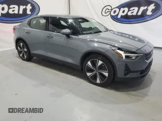 2023 Polestar 2 with VIN YSMEG3KA9PL161968, listed as a Copart auction lot 82687394 with 58,125 mi miles and Clean Title. Bid and sale history available at carsss.com. Image 4.