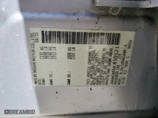 2010 Nissan Maxima 3.5 SV with VIN 1N4AA5AP2AC850521, listed as a Copart auction lot 52596325 with 98,555 mi miles and Salvage Title. Bid and sale history available at carsss.com. Image 12.