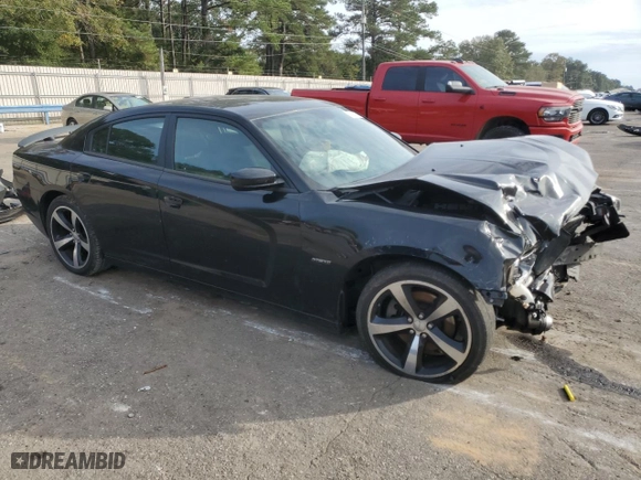 2014 Dodge Charger RT 100th Anniversary with VIN 2C3CDXCT8EH370197, listed as a Copart auction lot 83188474 with 99,617 mi miles and Salvage Title. Bid and sale history available at carsss.com. Image 4.