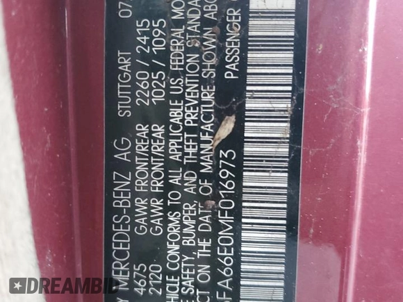 1991 Mercedes-Benz 500 z VIN WDBFA66E0MF016973, wystawiony jako Copart lot #78202724 z przebiegiem Nie podano mil oraz Szkoda całkowita • Salvage title. Historia ofert i sprzedaży dostępna na DreamBid. Obrazek 13.