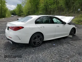 2022 Mercedes-Benz C 300 with VIN W1KAF4HB2NR050861, listed as a Copart auction lot 54904865 with Not provided miles and Salvage title. Bid and sale history available at DreamBid. Image 3.