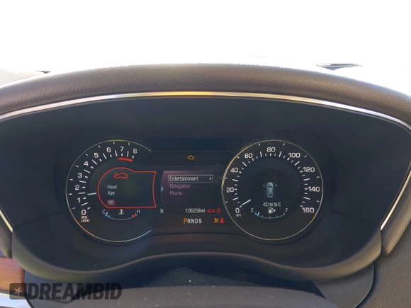2016 Lincoln MKC Reserve with VIN 5LMTJ3DH9GUJ21388, listed as a IAAI auction lot 41248130 with 106,258 mi miles and . Bid and sale history available at DreamBid. Image 7.