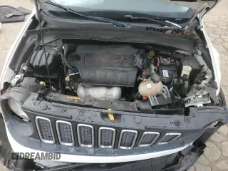 2017 Jeep Renegade Sport with VIN ZACCJAAB1HPG16988, listed as a Copart auction lot 46712195 with 109,260 mi miles and Salvage Title. Bid and sale history available at DreamBid. Image 12.