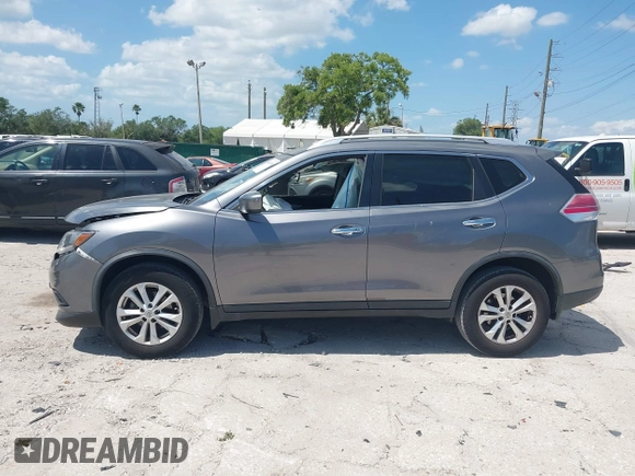 2016 Nissan Rogue SV z VIN KNMAT2MV8GP697352, wystawiony jako IAAI lot #41948298 z przebiegiem 79 119 mil mil oraz . Historia ofert i sprzedaży dostępna na DreamBid. Obrazek 14.