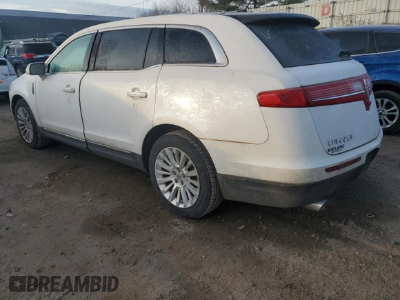 2012 Lincoln MKT EcoBoost with VIN 2LMHJ5AT3CBL55026, listed as a Copart auction lot 82169304 with 119,019 mi miles and Clean Title. Bid and sale history available at DreamBid. Image 2.