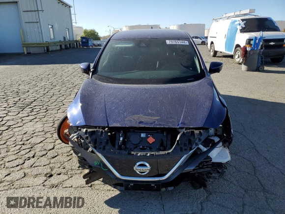 2021 Nissan LEAF SV Plus with VIN 1N4BZ1CV3MC551268, listed as a Copart auction lot 79765144 with 39,592 mi miles and Salvage title. Bid and sale history available at DreamBid. Image 5.