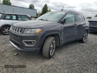 2019 Jeep Compass High Altitude with VIN 3C4NJDCB1KT791619, listed as a Copart auction lot 54875505 with 79,400 mi miles and Salvage title. Bid and sale history available at DreamBid. Image 1.