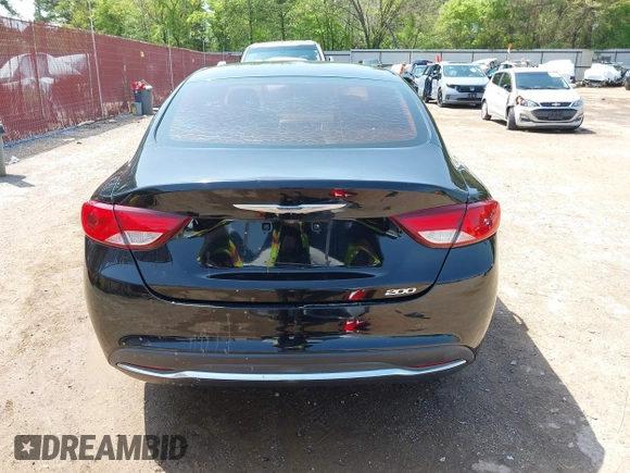 2015 Chrysler 200 Limited with VIN 1C3CCCABXFN661489, listed as a IAAI auction lot 41919598 with 169,131 mi miles. Bid and sale history available at carsss.com. Image 16.