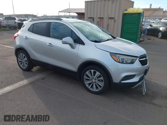2018 Buick Encore Preferred with VIN KL4CJASB7JB646523, listed as a IAAI auction lot 41503826 with 80,760 mi miles and . Bid and sale history available at carsss.com. Image 1.