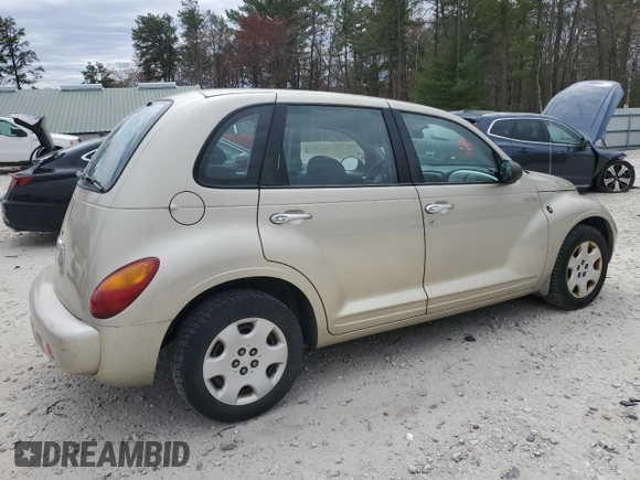 2005 Chrysler PT Cruiser with VIN 3C4FY48B45T609621, listed as a Copart auction lot 53826585 with 103,595 mi miles and Clean Title. Bid and sale history available at carsss.com. Image 3.