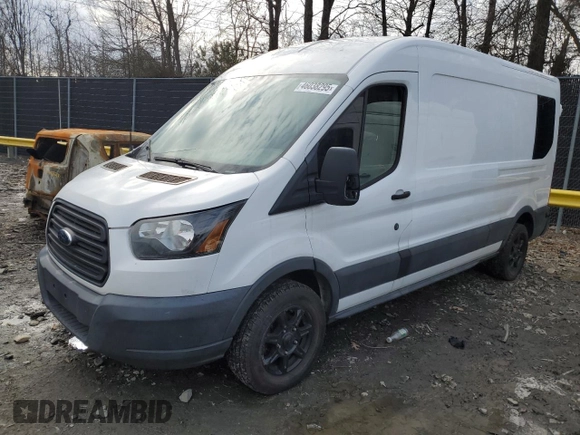 2017 Ford Transit with VIN 1FTYE2CM9HKA53925, listed as a Copart auction lot 46038295 with 61,475 mi miles and Clean Title. Bid and sale history available at DreamBid. Image 1.