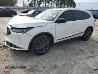 2022 Acura MDX w/A-Spec Package with VIN 5J8YE1H02NL027660, listed as a Copart auction lot 44700405 with 81,803 mi miles and Salvage Title. Bid and sale history available at carsss.com. Image 1.