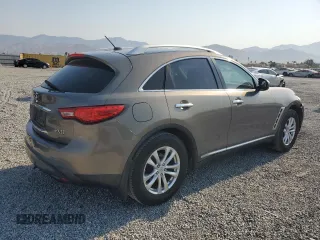 2010 Infiniti FX with VIN JN8AS1MW7AM851892, listed as a Copart auction lot 64990275 with 125,266 mi miles and Salvage title. Bid and sale history available at DreamBid. Image 3.