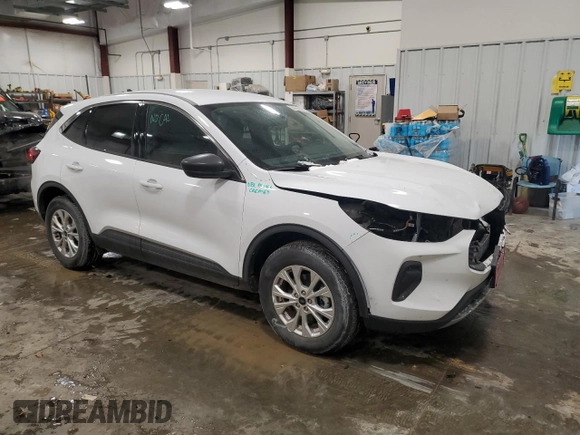2024 Ford Escape Active with VIN 1FMCU9GN8RUA64327, listed as a Copart auction lot 45528335 with 20,442 mi miles and Non Repairable. Bid and sale history available at carsss.com. Image 4.