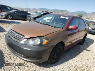 2005 Toyota Corolla CE with VIN JTDBR32E752066310, listed as a Copart auction lot 61718975 with 283,849 mi miles and Salvage title. Bid and sale history available at DreamBid. Image 1.