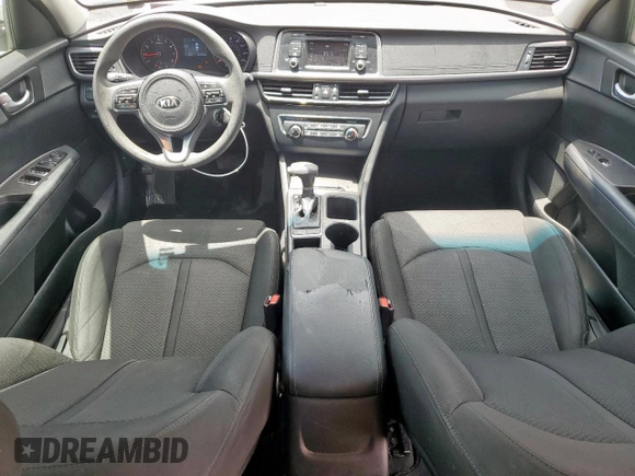 2016 Kia Optima LX with VIN 5XXGT4L38GG028737, listed as a Copart auction lot 60567755 with 124,478 mi miles and Clean title. Bid and sale history available at DreamBid. Image 8.