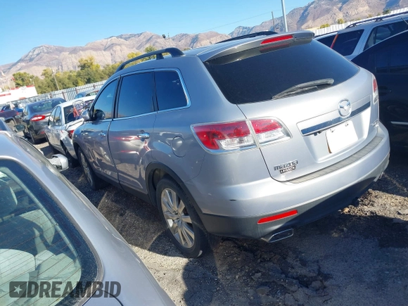 2008 Mazda CX-9 Grand Touring with VIN JM3TB38A680131524, listed as a IAAI auction lot 40815171 with 1 mi miles. Bid and sale history available at carsss.com. Image 3.