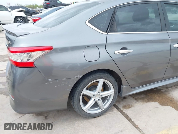 2015 Nissan Sentra SR with VIN 3N1AB7AP0FY301369, listed as a IAAI auction lot 41877667 with 131,082 mi miles and . Bid and sale history available at DreamBid. Image 19.