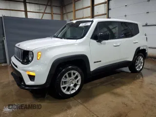 2023 Jeep Renegade Latitude z VIN ZACNJDB1XPPP68506, wystawiony jako Copart lot #62081135 z przebiegiem 32 385 mil mil oraz Czysty tytuł • Clean title. Historia ofert i sprzedaży dostępna na DreamBid. Obrazek 1.