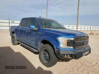 2018 Ford F-150 XL with VIN 1FTEW1C59JKF70876, listed as a Copart auction lot 51387935 with 165,595 mi miles and Salvage Title. Bid and sale history available at carsss.com. Image 4.