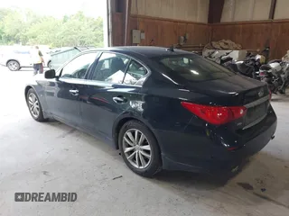 2015 Infiniti Q50 Premium z VIN JN1BV7AR9FM423471, wystawiony jako IAAI lot #42641857 z przebiegiem 86 919 mil mil oraz . Historia ofert i sprzedaży dostępna na DreamBid. Obrazek 3.