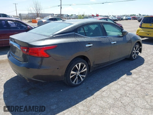 2016 Nissan Maxima 3.5 SV with VIN 1N4AA6AP0GC430772, listed as a IAAI auction lot 42161428 with 91,161 mi miles. Bid and sale history available at carsss.com. Image 4.
