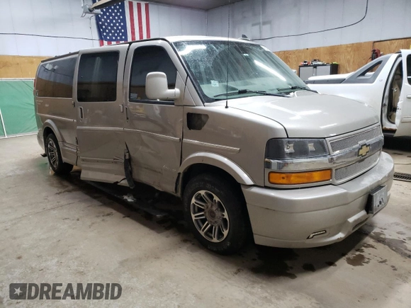 2019 Chevrolet Express Cargo с VIN 1GCWGBFG7K1178216, выставлен на аукционе Copart как лот 86548764 с пробегом 87 687 миль миль и Чистый • Clean title. История ставок и продаж доступна на DreamBid. Изображение 4.