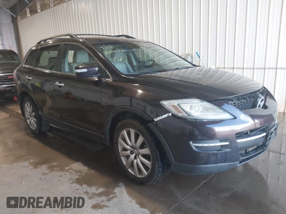 2008 Mazda CX-9 Grand Touring with VIN JM3TB38A480140173, listed as a IAAI auction lot 39194731 with 205,385 mi miles. Bid and sale history available at carsss.com. Image 1.