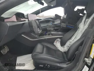 2023 Tesla Model S Plaid with VIN 5YJSA1E66PF502841, listed as a Copart auction lot 45660445 with 29,860 mi miles and Salvage title. Bid and sale history available at DreamBid. Image 7.