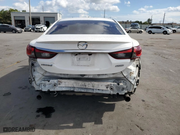 2016 Mazda Mazda6 i Touring with VIN JM1GJ1V51G1442344, listed as a Copart auction lot 88805485 with 195,013 mi miles and Salvage Title. Bid and sale history available at carsss.com. Image 6.