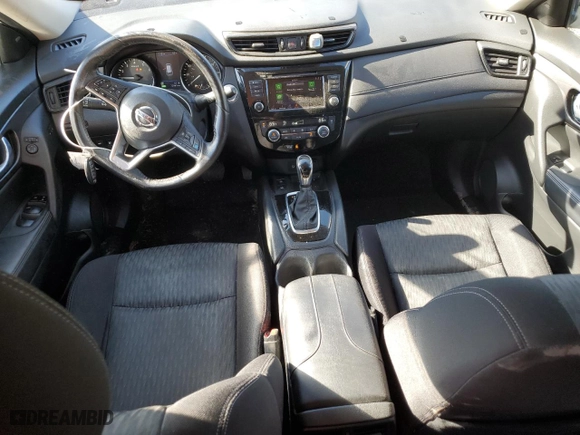 2019 Nissan Rogue SV with VIN JN8AT2MV8KW381582, listed as a Copart auction lot 46714725 with 72,961 mi miles and Salvage Title. Bid and sale history available at carsss.com. Image 8.