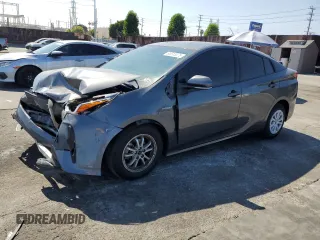2019 Toyota Prius L Eco with VIN JTDKARFU5K3092129, listed as a Copart auction lot 63513375 with 65,088 mi miles and Salvage title. Bid and sale history available at DreamBid. Image 1.