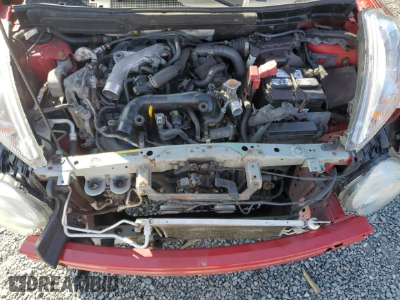 2014 Nissan Juke SV with VIN JN8AF5MV5ET481752, listed as a Copart auction lot 44205875 with 99,257 mi miles and Salvage title. Bid and sale history available at DreamBid. Image 11.