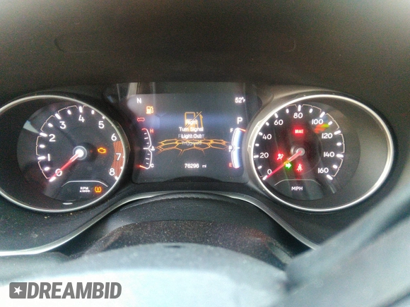 2021 Jeep Compass 80th Anniversary with VIN 3C4NJDEB2MT595656, listed as a IAAI auction lot 41874360 with 76,296 mi miles and . Bid and sale history available at DreamBid. Image 7.