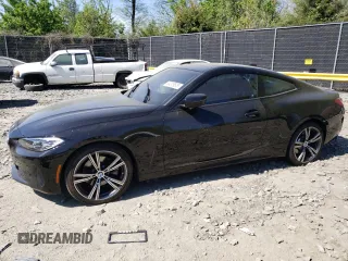 2022 BMW 4 Series 430i xDrive with VIN WBA73AP0XNCJ59810, listed as a Copart auction lot 54379575 with 21,961 mi miles and Salvage title. Bid and sale history available at DreamBid. Image 1.