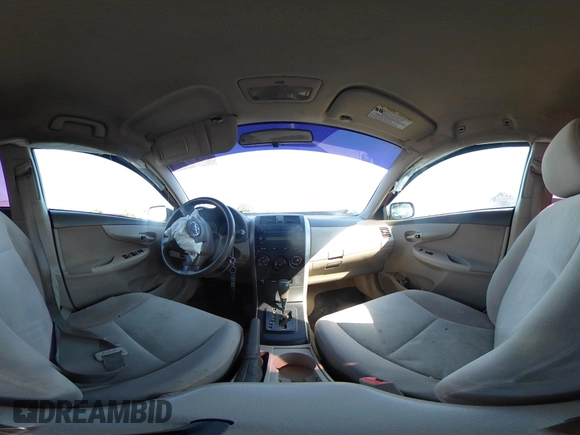 2009 Toyota Corolla with VIN 1NXBU40E99Z089505, listed as a IAAI auction lot 39832879 with 197,912 mi miles. Bid and sale history available at carsss.com. Image 18.