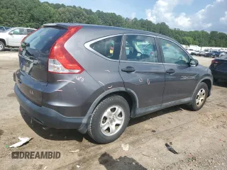 2013 Honda CR-V LX with VIN 3CZRM3H33DG702658, listed as a Copart auction lot 61850335 with 80,280 mi miles and Salvage title. Bid and sale history available at DreamBid. Image 3.